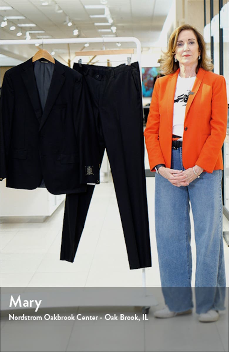 Infinity Classic Fit Solid Suit, sales video thumbnail