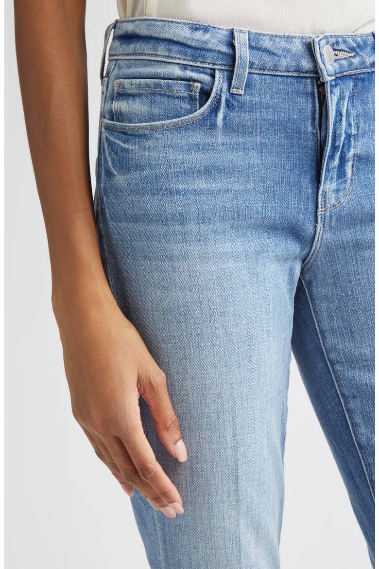Cara Low Rise Bootcut Jeans, Alternate, color, IBARRA