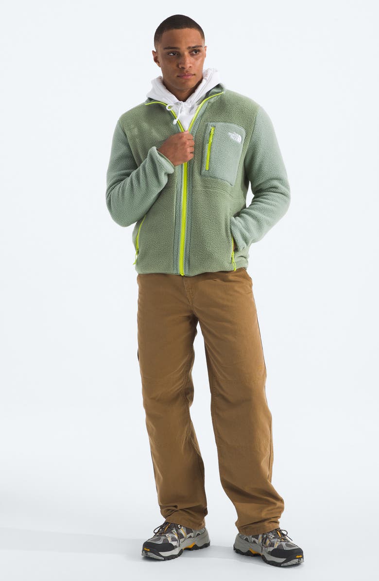 The North Face Yumiori Full Zip Jacket, Alternate, color, Bark Mist/ Slate Moss