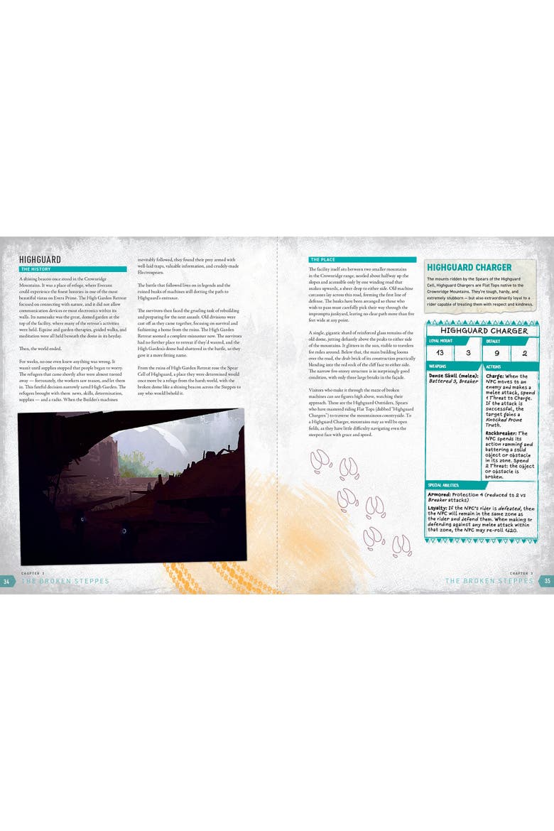 RPG Hardcover Sourcebook, Alternate, color, Multicolored