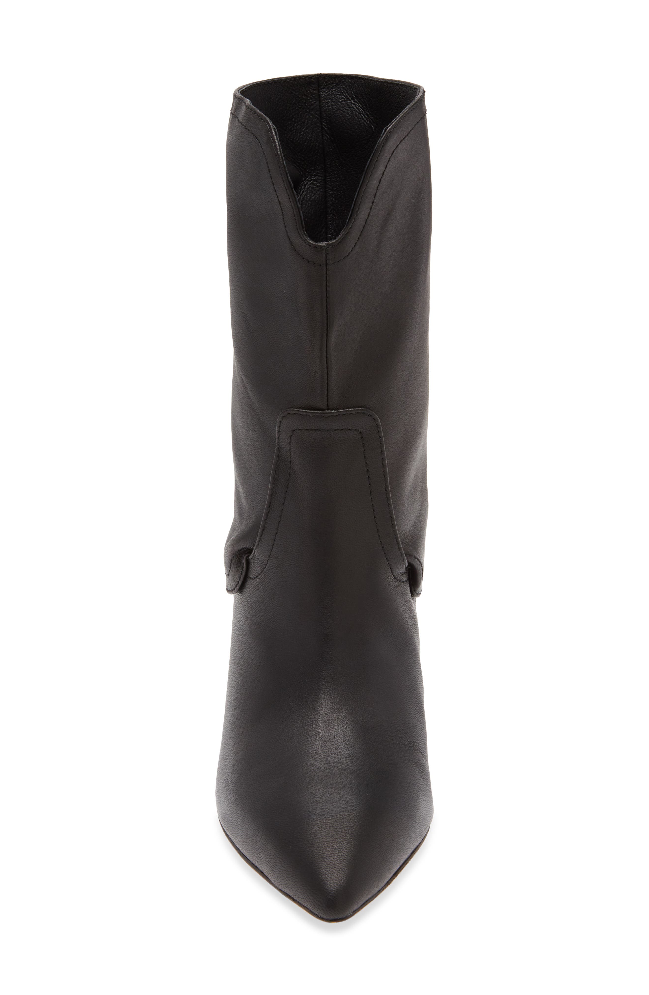 KOKO + PALENKI Totally Western Boot, Alternate, color, Black Leather