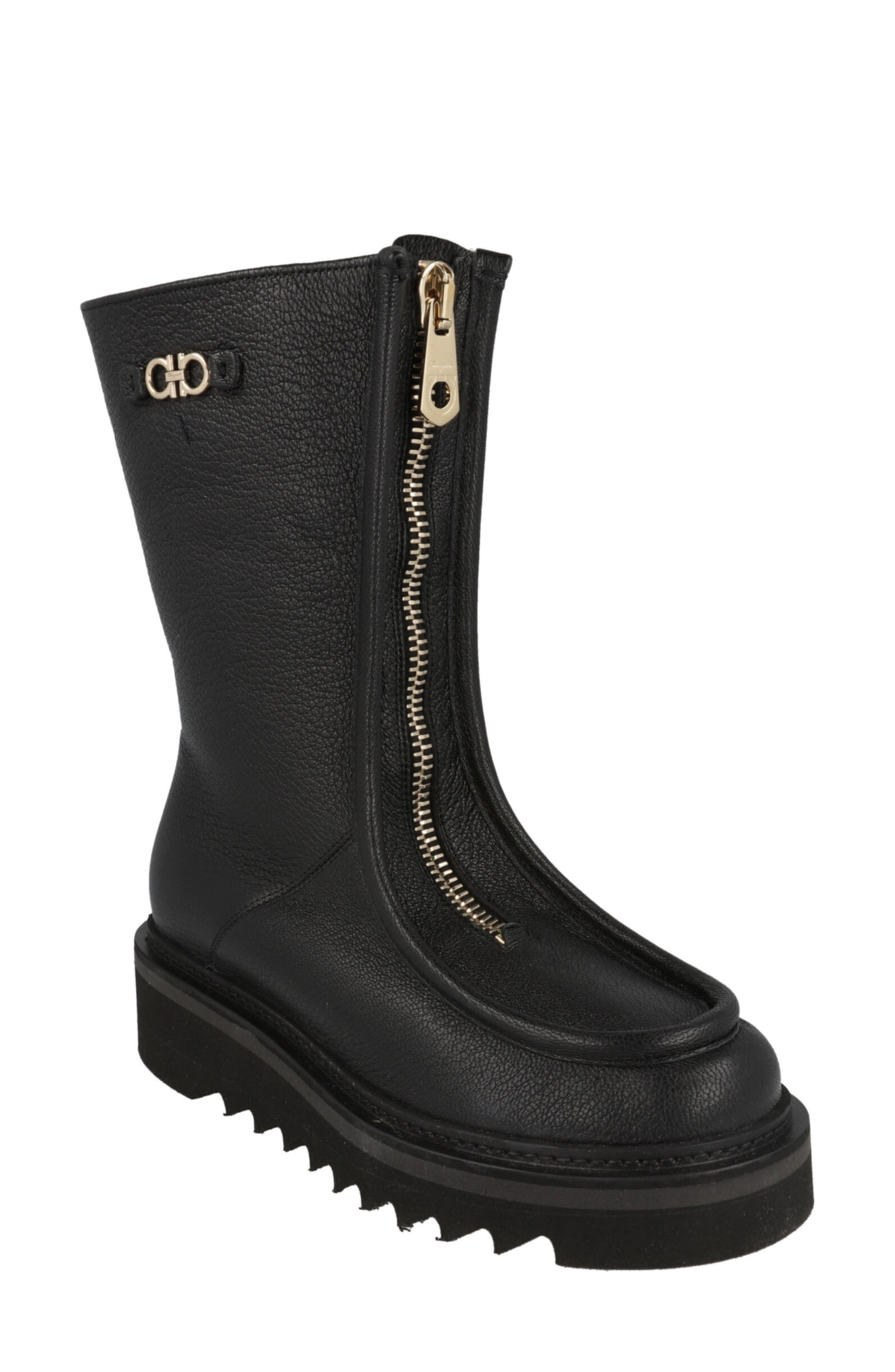 FERRAGAMO Eurialo Leather Boot