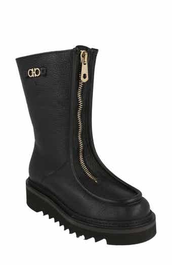 FERRAGAMO Eurialo Leather Boot