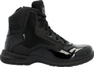 Rocky 6" Black Side Zip Public Service Boot