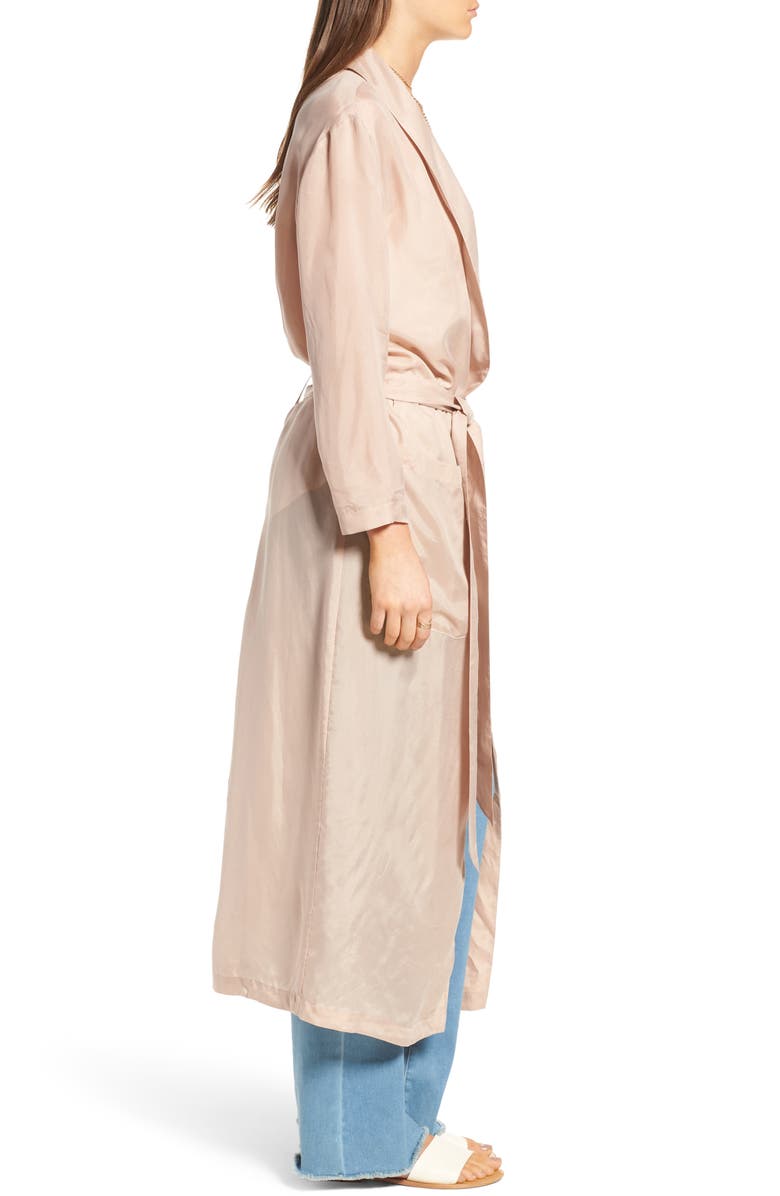 Trouvé Belted Duster Jacket, Alternate, color,