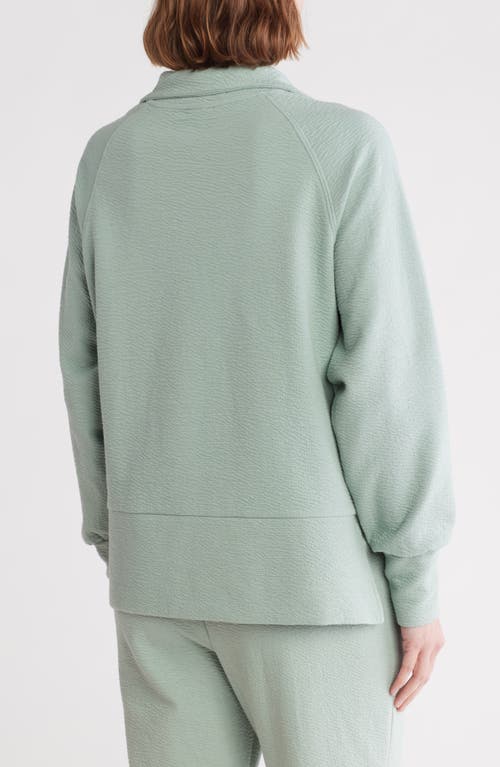 Balance Collection Tessa Quarter Zip Pullover In Jadeite