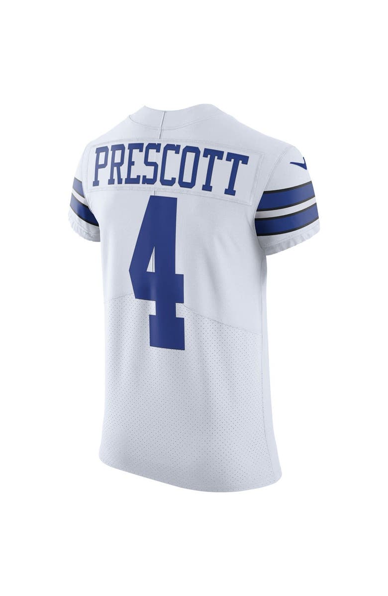 Nike Men's Nike Dak Prescott White Dallas Cowboys Vapor Elite Player Jersey, Alternate, color, White