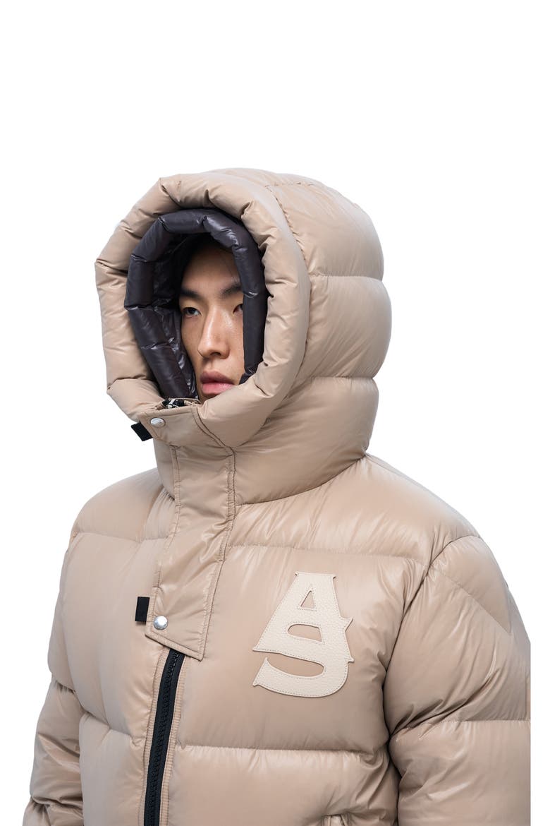 Kudu Gen Double Hood Puffer Jacket 2.0, Alternate, color, Beige