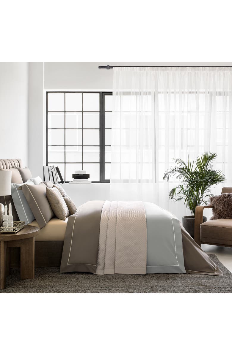 Togas Plaza Flat Sheet, Alternate, color, Beige