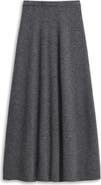 Theory Astor Wool Blend Maxi Skirt