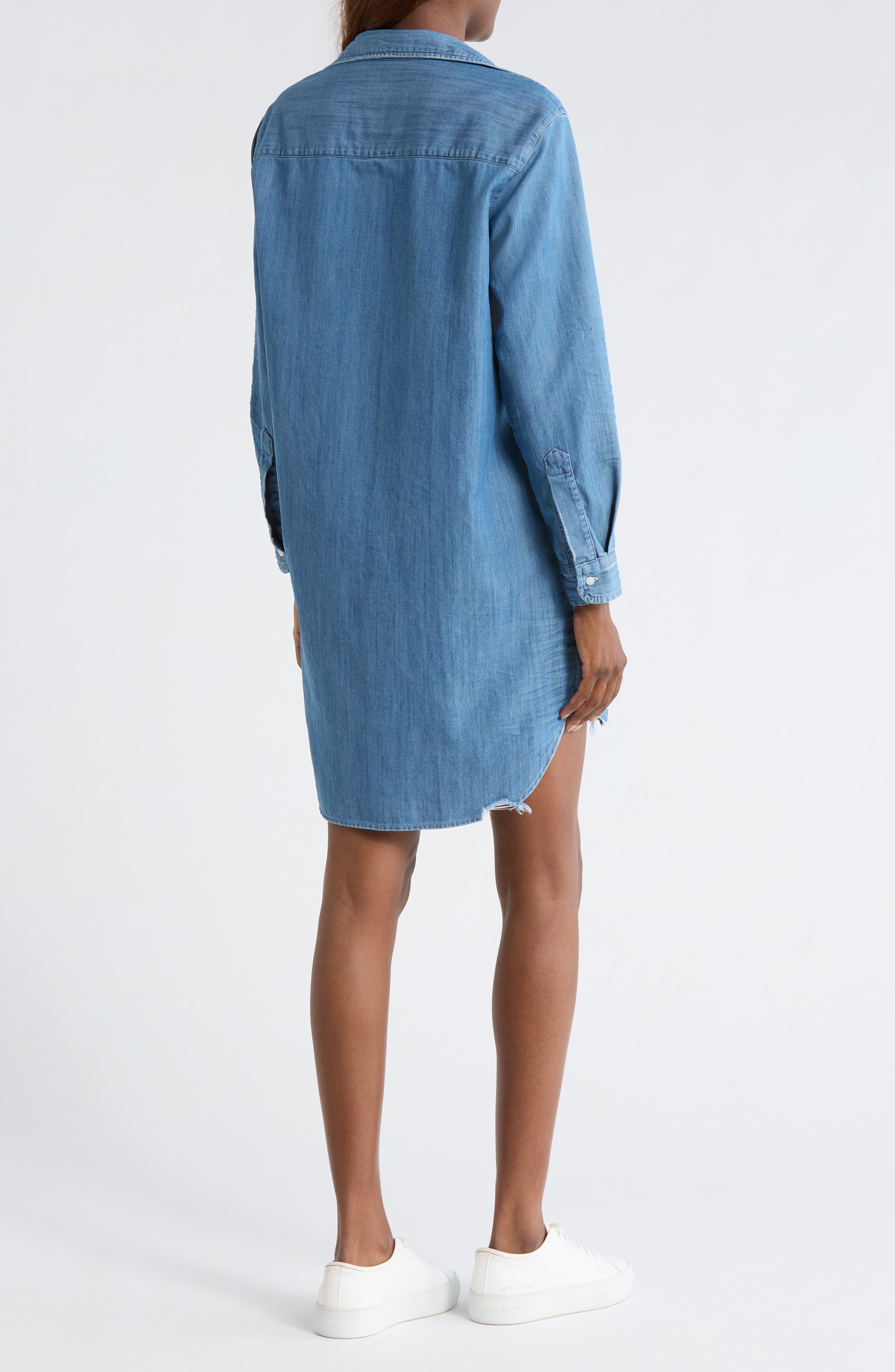 Mary Classic Long Sleeve Shirtdress - image 4