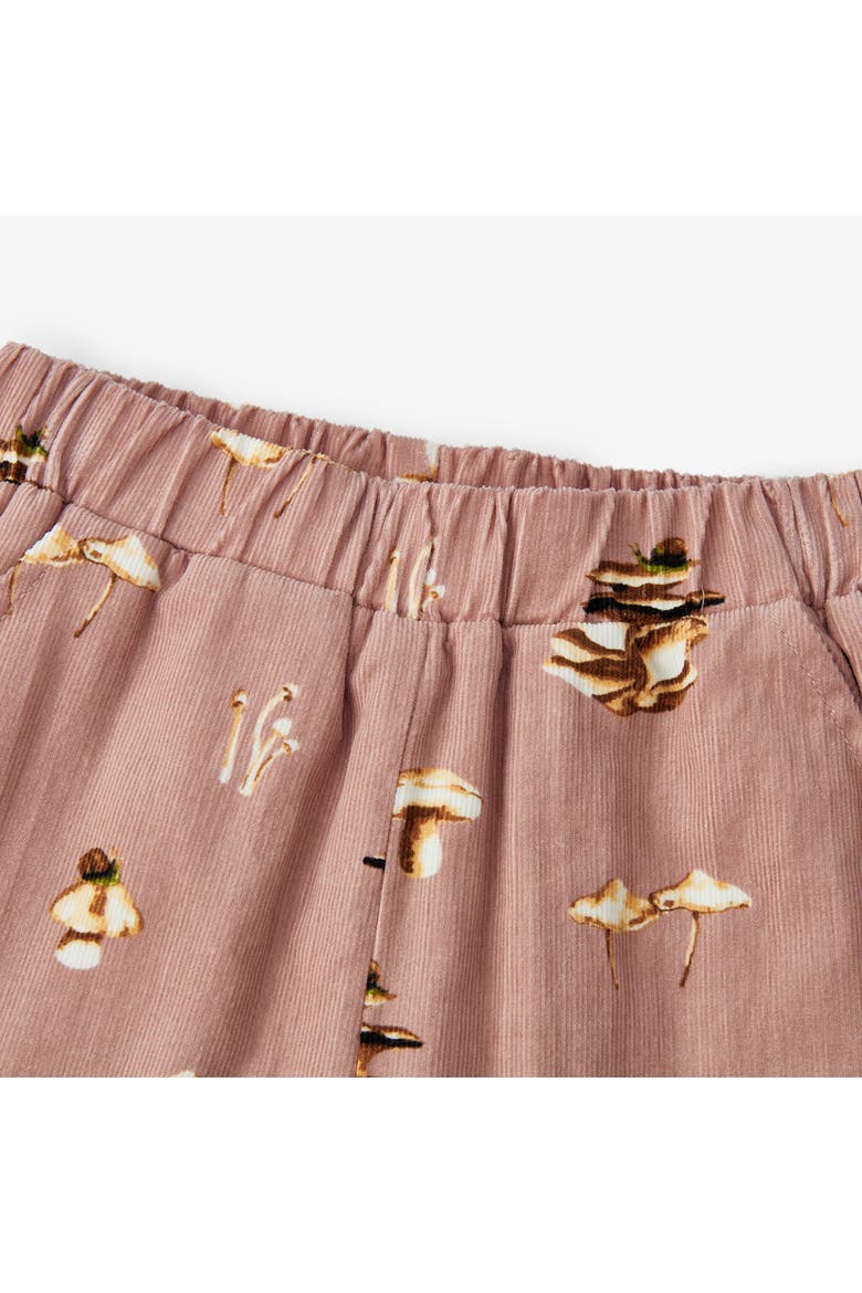Organic Corduroy Casual Pants, Alternate, color, Mushroom