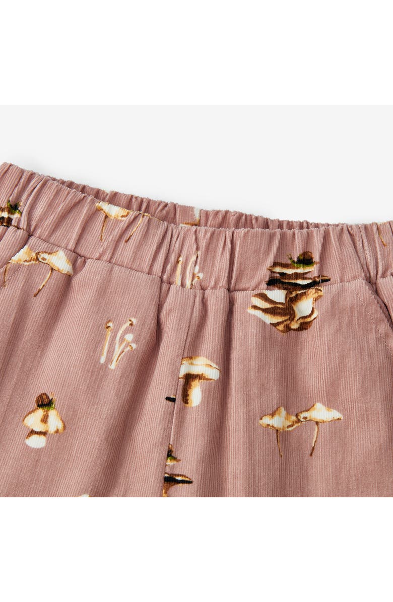 Milkbarn Organic Corduroy Casual Pants, Alternate, color, Mushroom