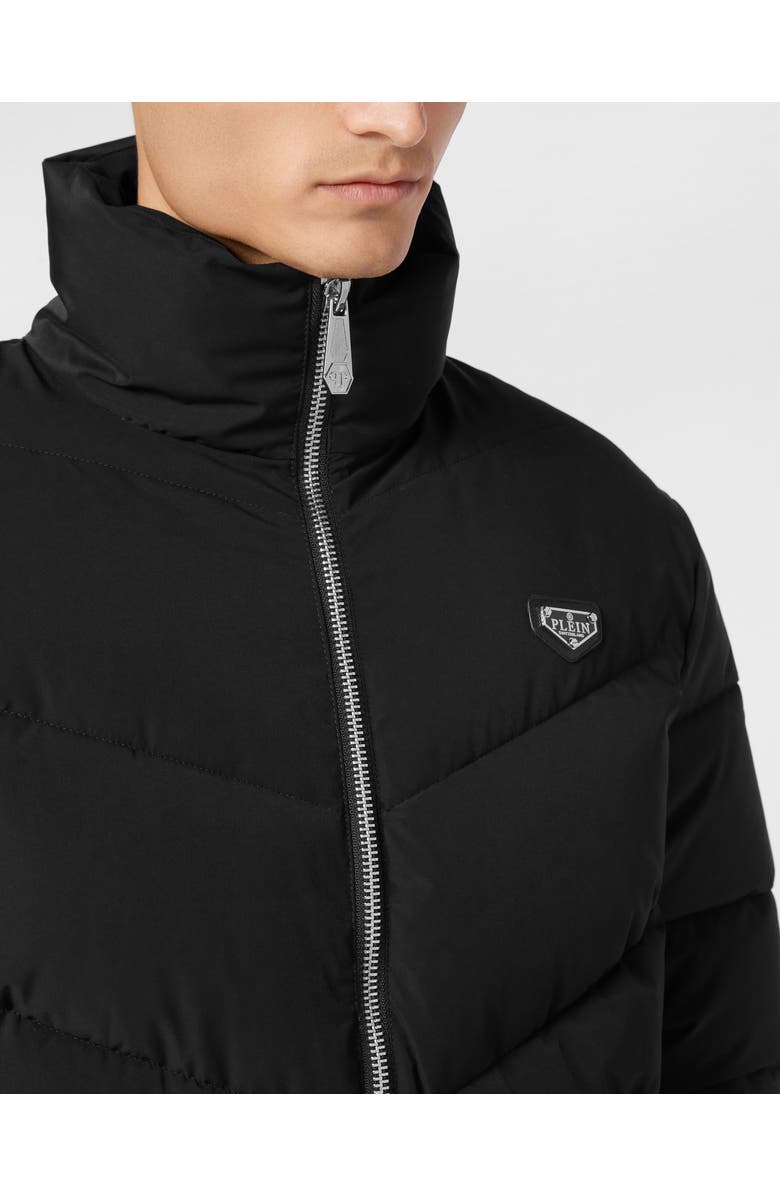 PHILIPP PLEIN Padded Nylon Jacket Men, Alternate, color, Black