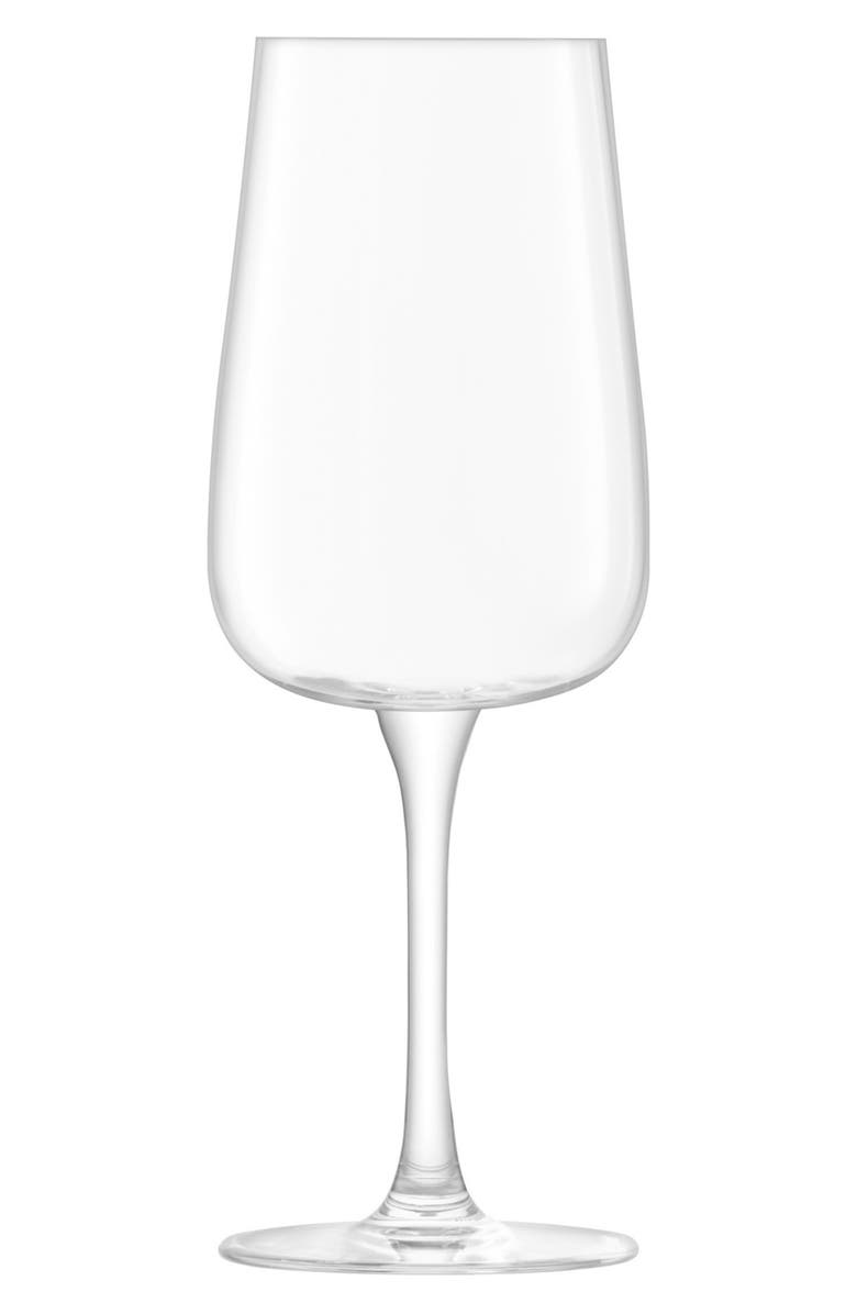 LSA Arc Set of 4 Flute Glasses, Main, color, Clear