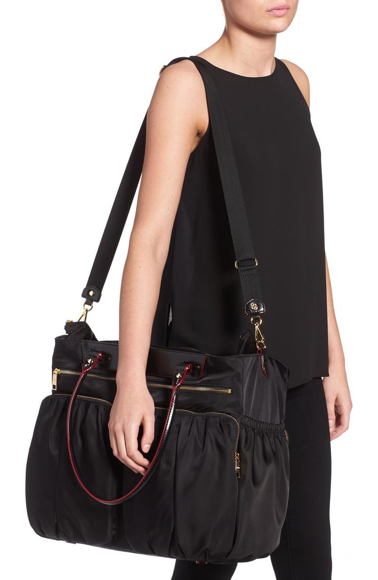 MZ Wallace 'Large Abbey' Bedford Nylon Tote, Alternate, color,