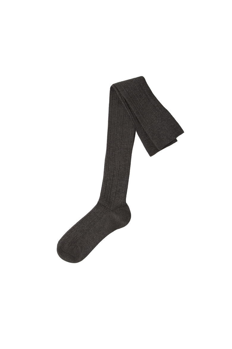 Stretch cashmere rib knit socks, Alternate, color, Lignite