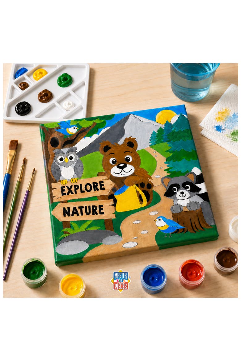 Jr. Ranger - Nature Paint by Number Kids, Alternate, color, Multicolor