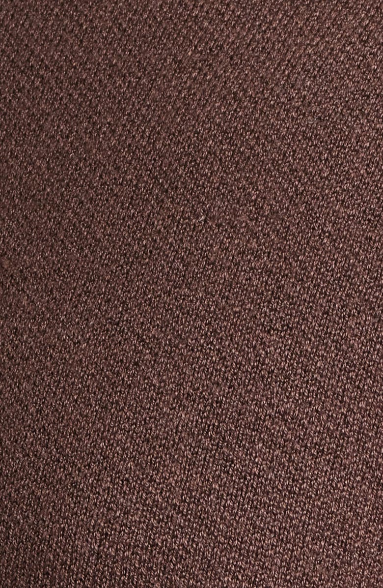 CITY BLUES Crop Stripe Sleeve Sweater, Alternate, color, Earth