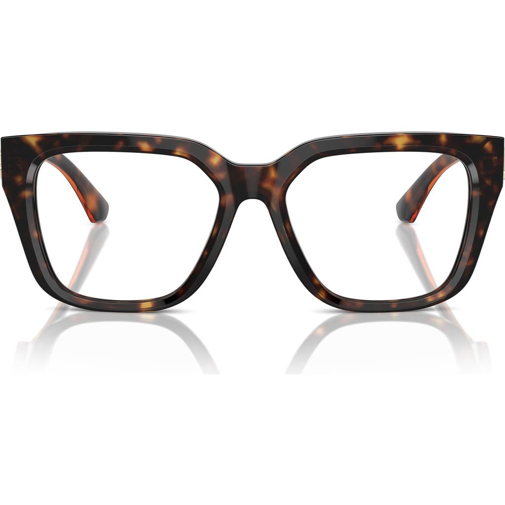 Burberry 51mm Square Optical Glasses In Multi