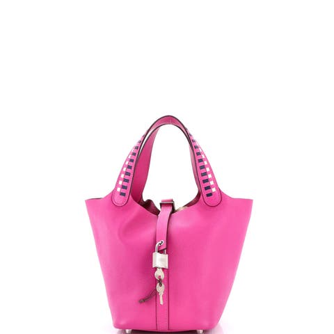 Picotin Lock Bag Tressage Epsom PM