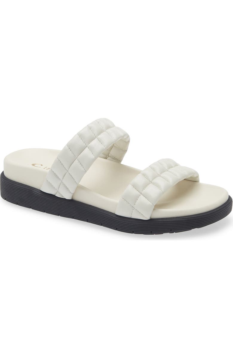 La Canadienne Rockwell Slide Sandal, Main, color, Off White