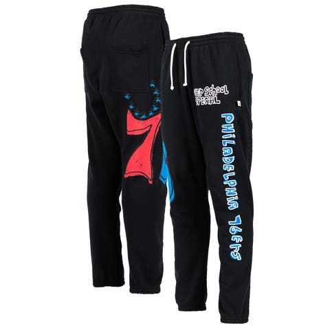 Men's After School Special Black Philadelphia 76ers Sweatpants