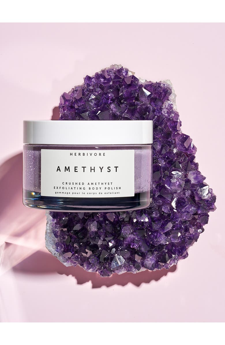 Herbivore Botanicals Amethyst Exfoliating Body Polish, Alternate, color,