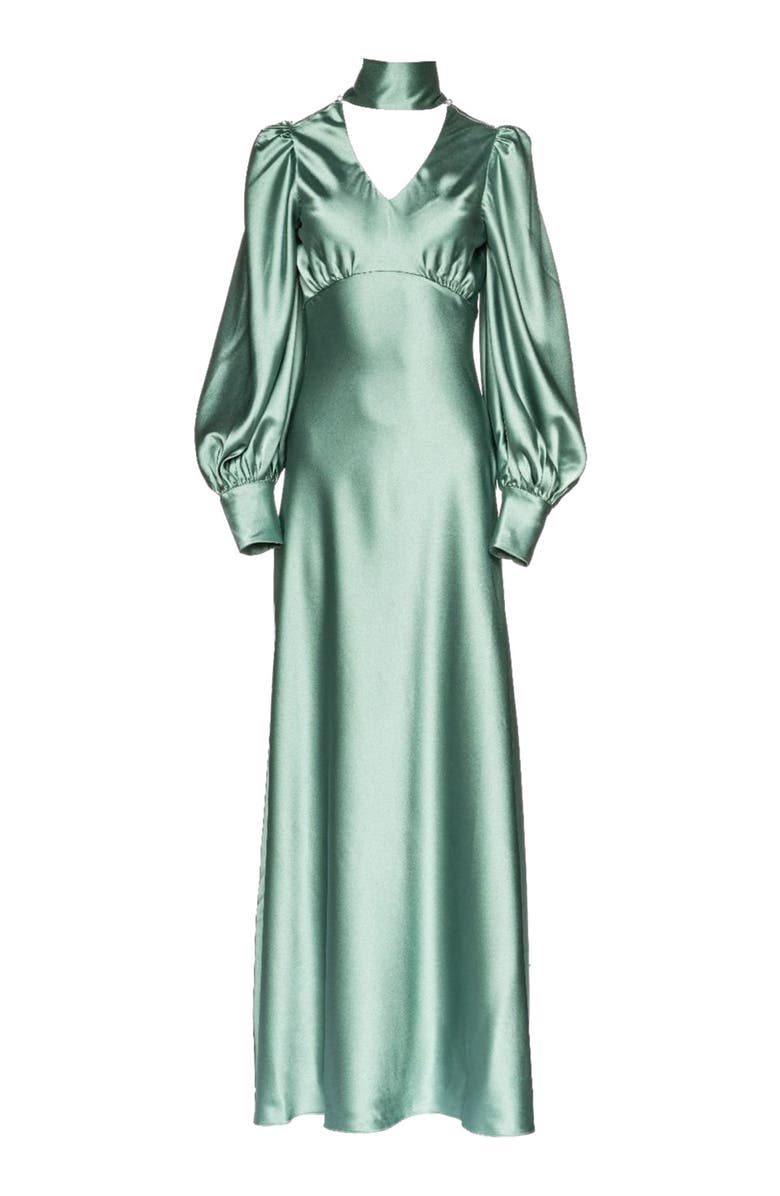 Vasiliki Morgan Silky Bias Cut Dress, Alternate, color, 