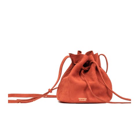 Courtesy Suede Crossbody Bag