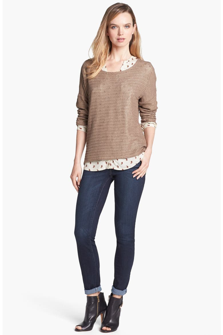 Skinny Jeans (Nordstrom Exclusive), Alternate, color, INDIGO