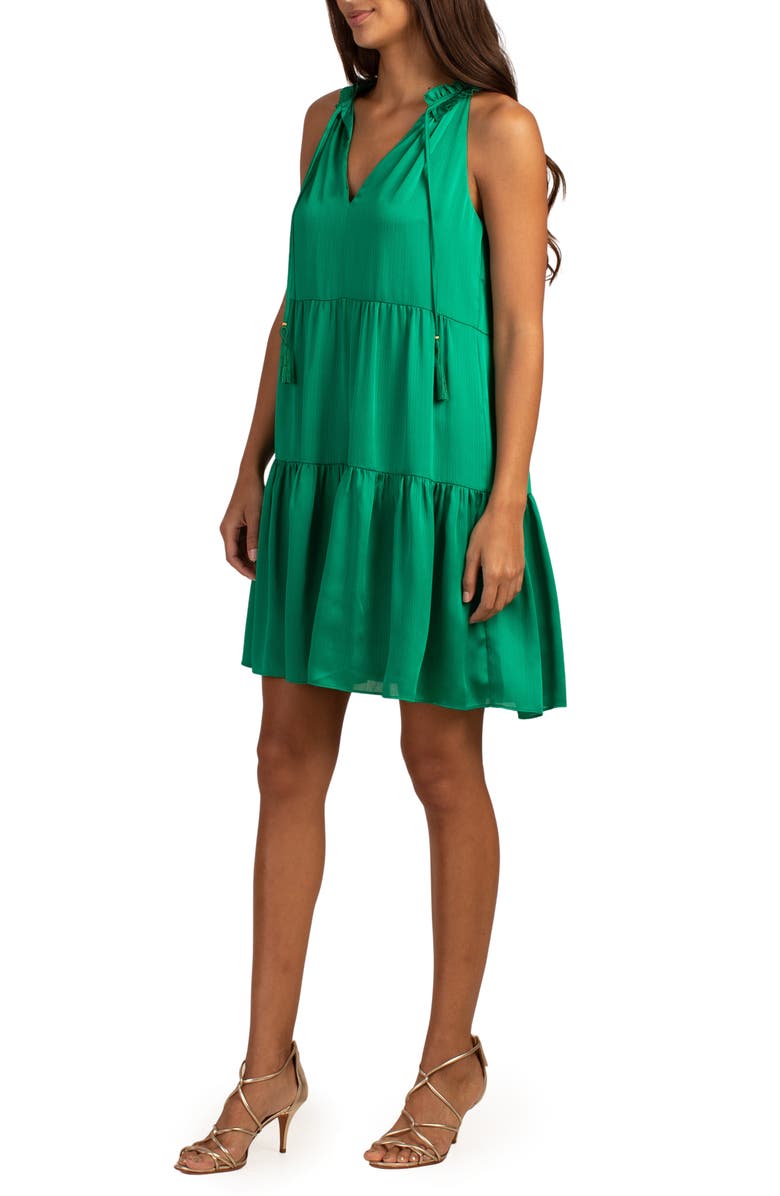 Trina Turk Embrace Sleeveless Tiered Shift Dress, Alternate, color,