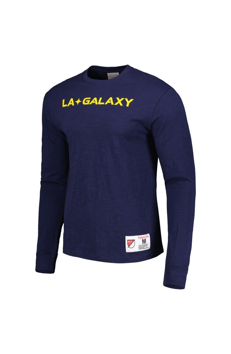 Mitchell & Ness Men's Mitchell & Ness Navy LA Galaxy Legendary Long Sleeve T-Shirt, Alternate, color, Navy