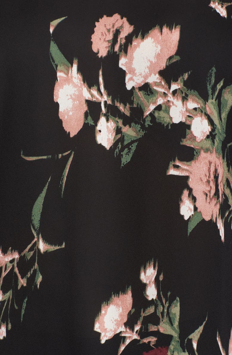 Vince Camuto Windswept Bouquet Bell Sleeve Blouse, Alternate, color, 