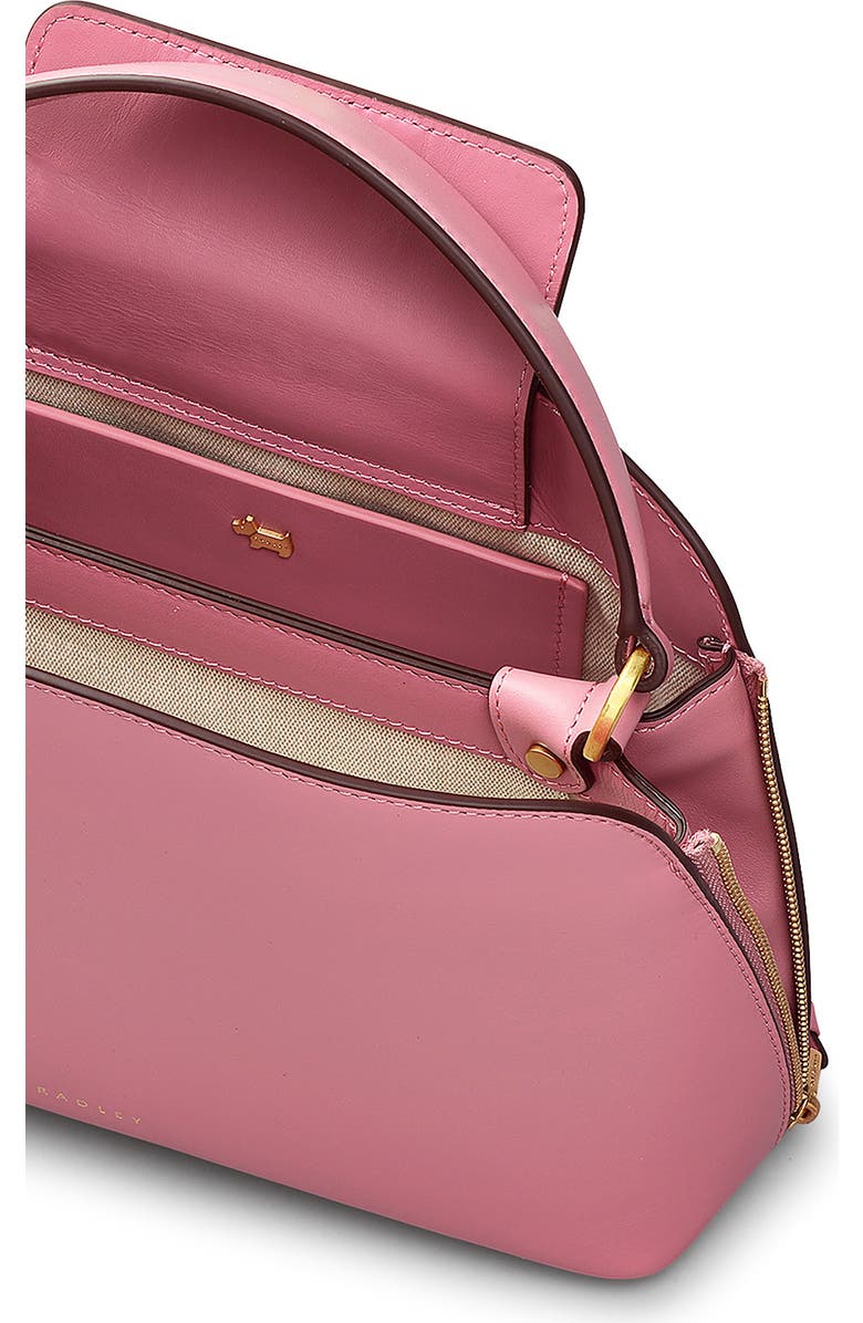 Radley Small Liverpool Street Leather Bag, Alternate, color, Sienna Pink