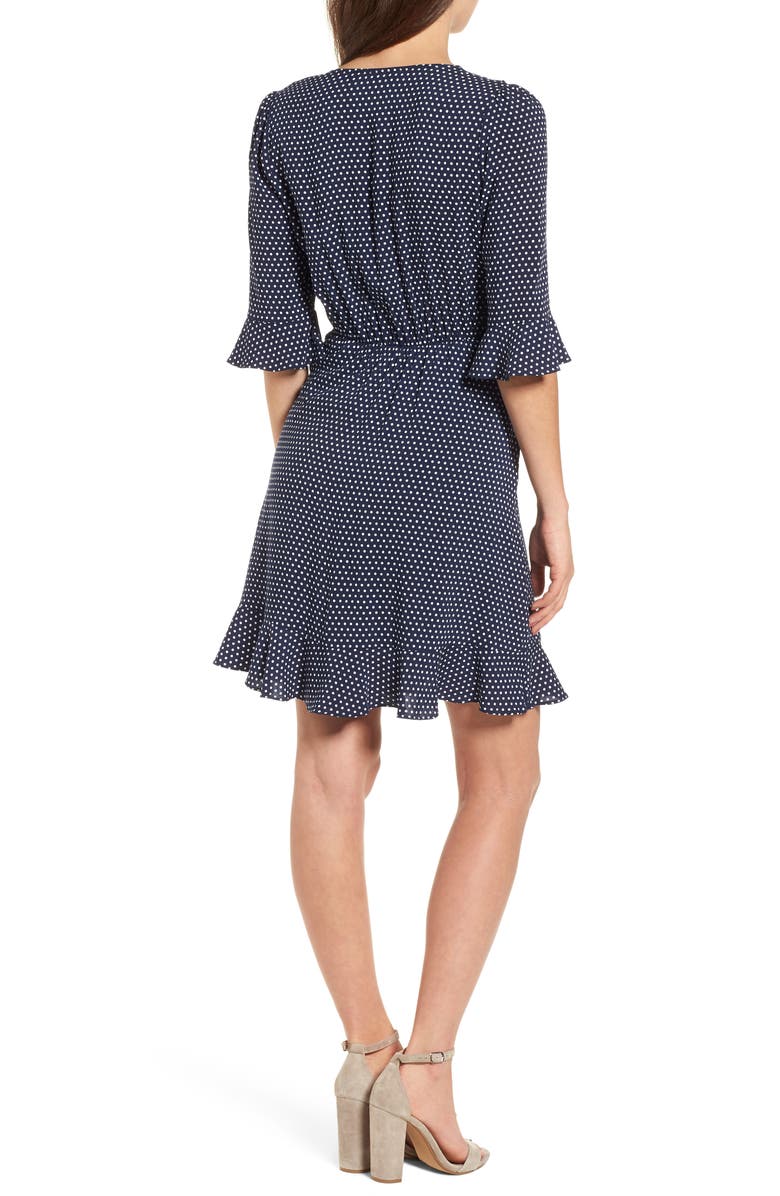 Soprano Ruffle Polka Dot Dress, Alternate, color, 