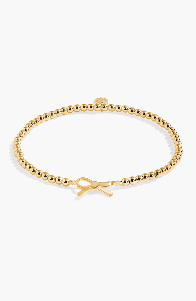 A Littles & Co A Little 'Thank You' Bracelet in Gold-Tone Plating, Main, color, Metallic Gold