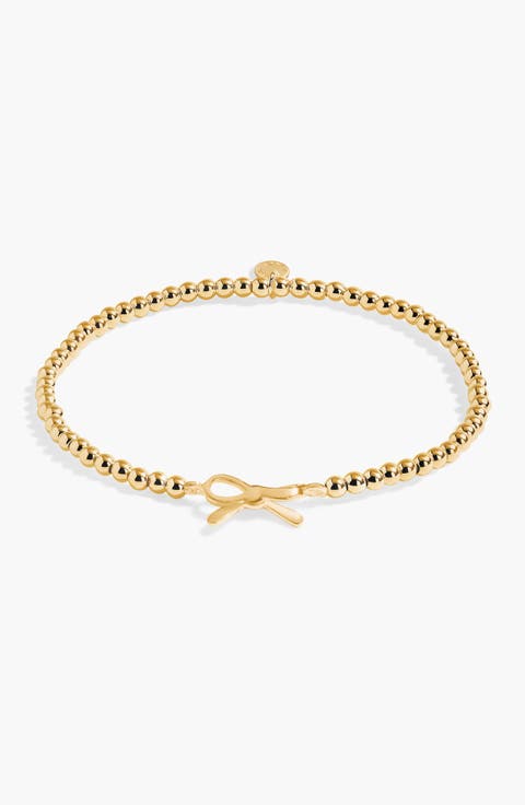 A Little 'Thank You' Bracelet in Gold-Tone Plating