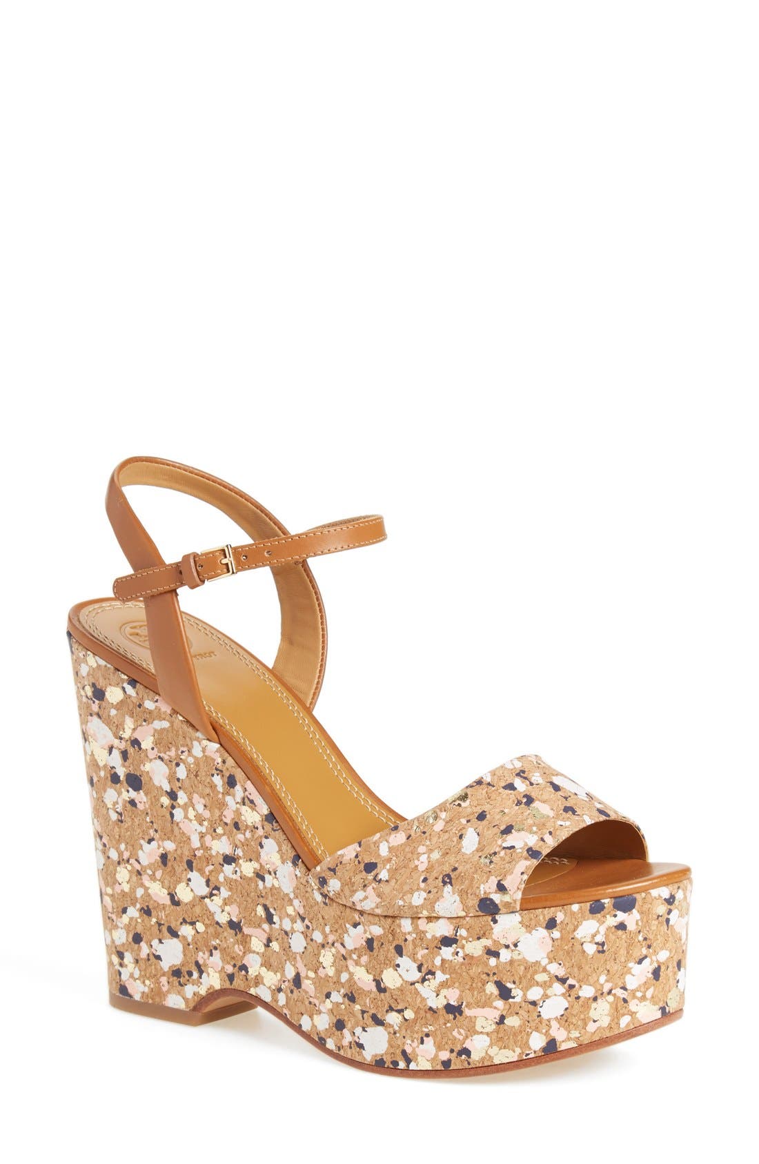 Tory Burch 'Solana' Platform Sandal, Main, color, 