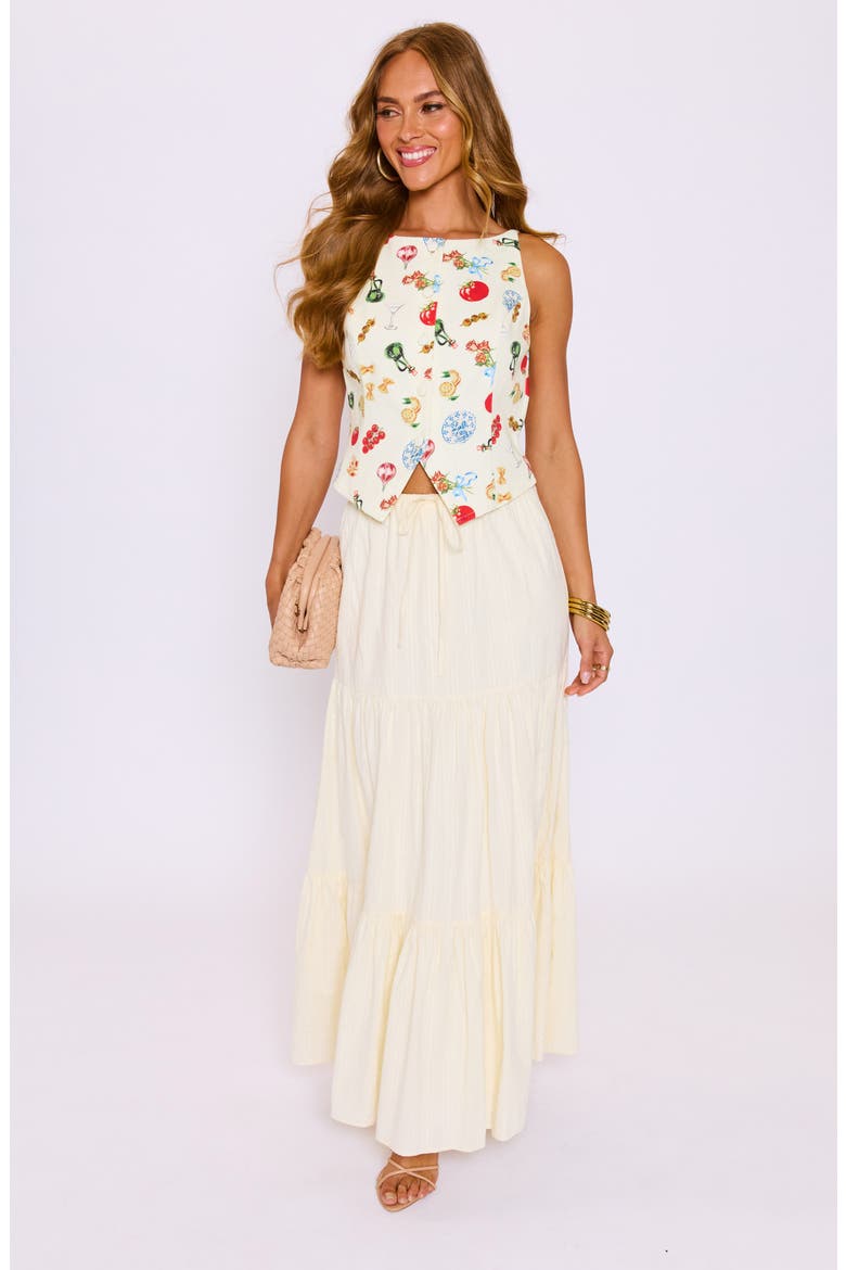 Lily Tiered Maxi Skirt (Women) | Nordstrom