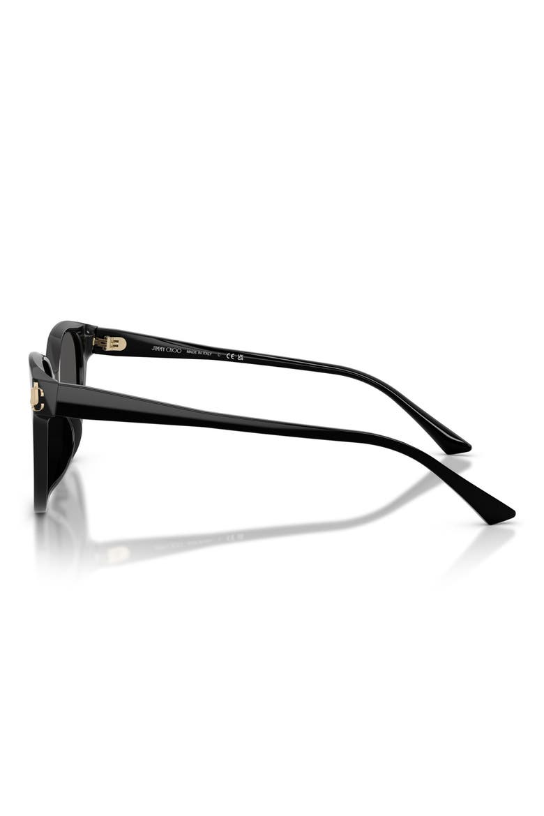 55mm Gradient Phantos Sunglasses, Alternate, color, BLACK / DARK GREY