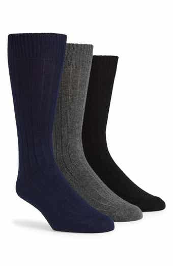 Nordstrom Assorted 3-Pack Cotton Blend Crew Socks