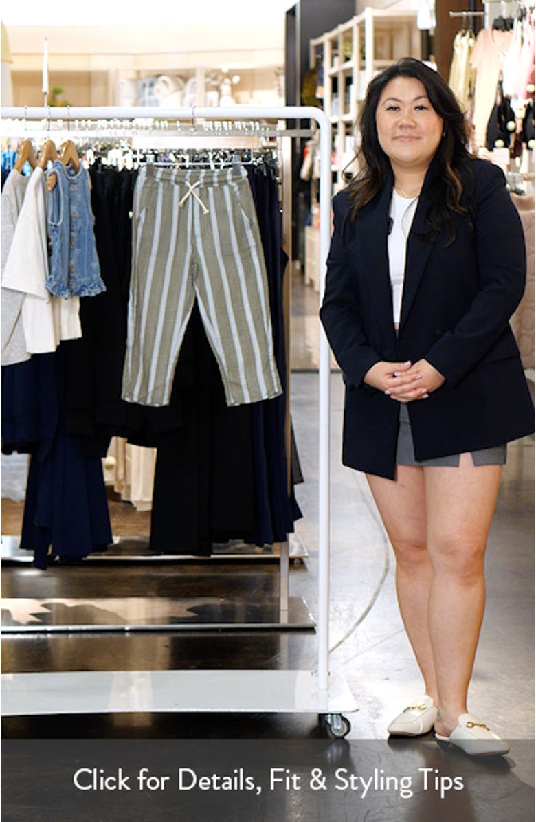 Kids' Stripe Cotton Pants, sales video thumbnail