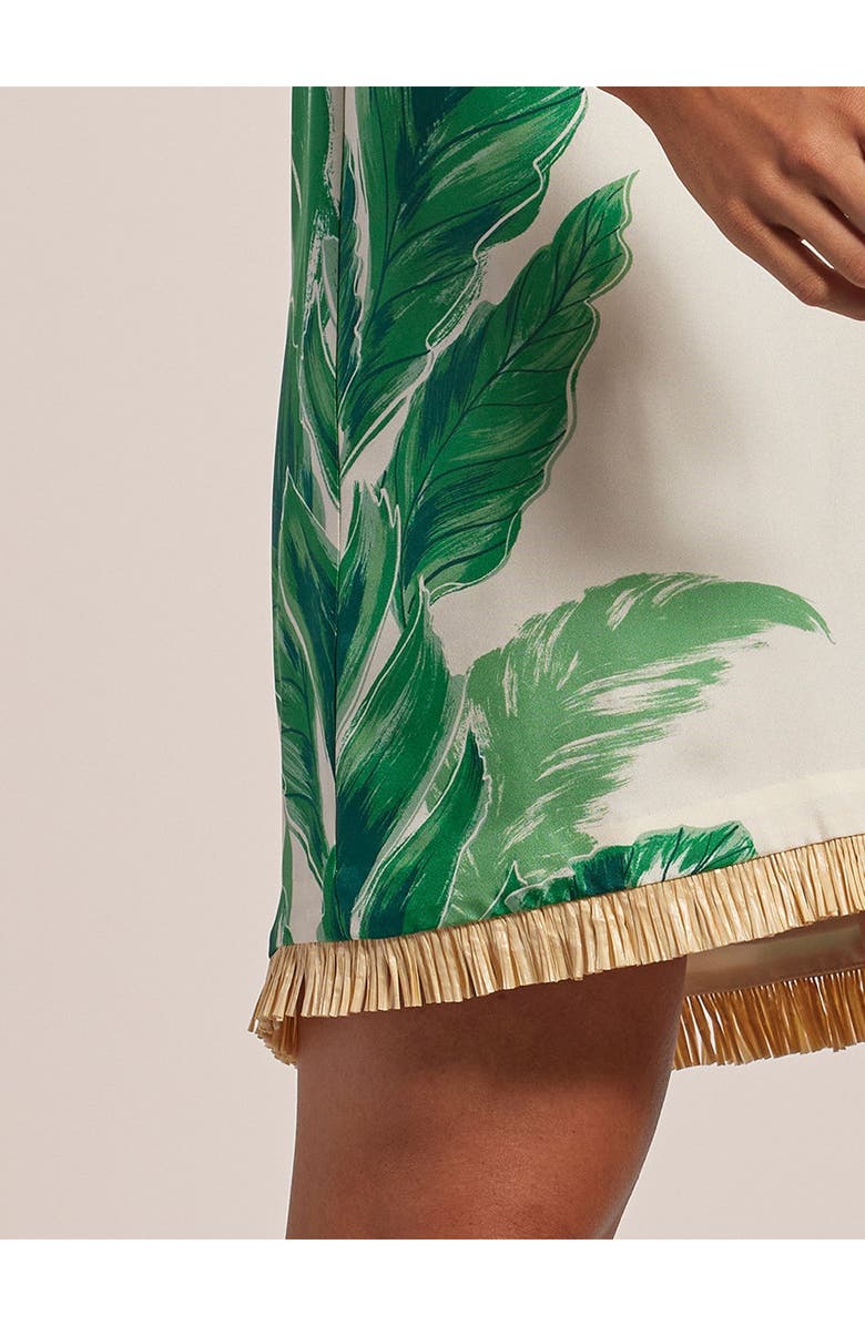 Tori Richard Leaves on the Side Rosalind Dress, Alternate, color, Magnolia