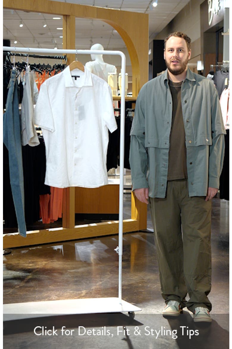 Silverlake Short Sleeve Woven Button-Up Shirt video