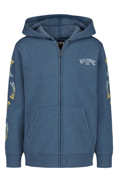 Kids' Arch Graphic Full Zip Hoodie