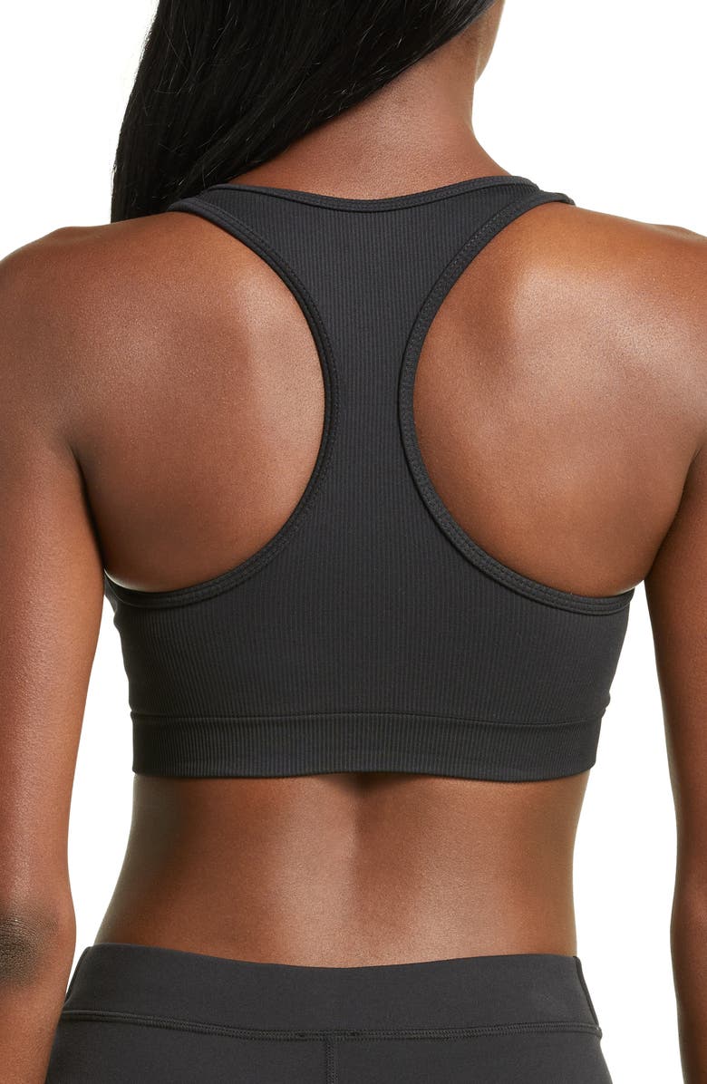 Alo Seamless Rib Sports Bra, Alternate, color,