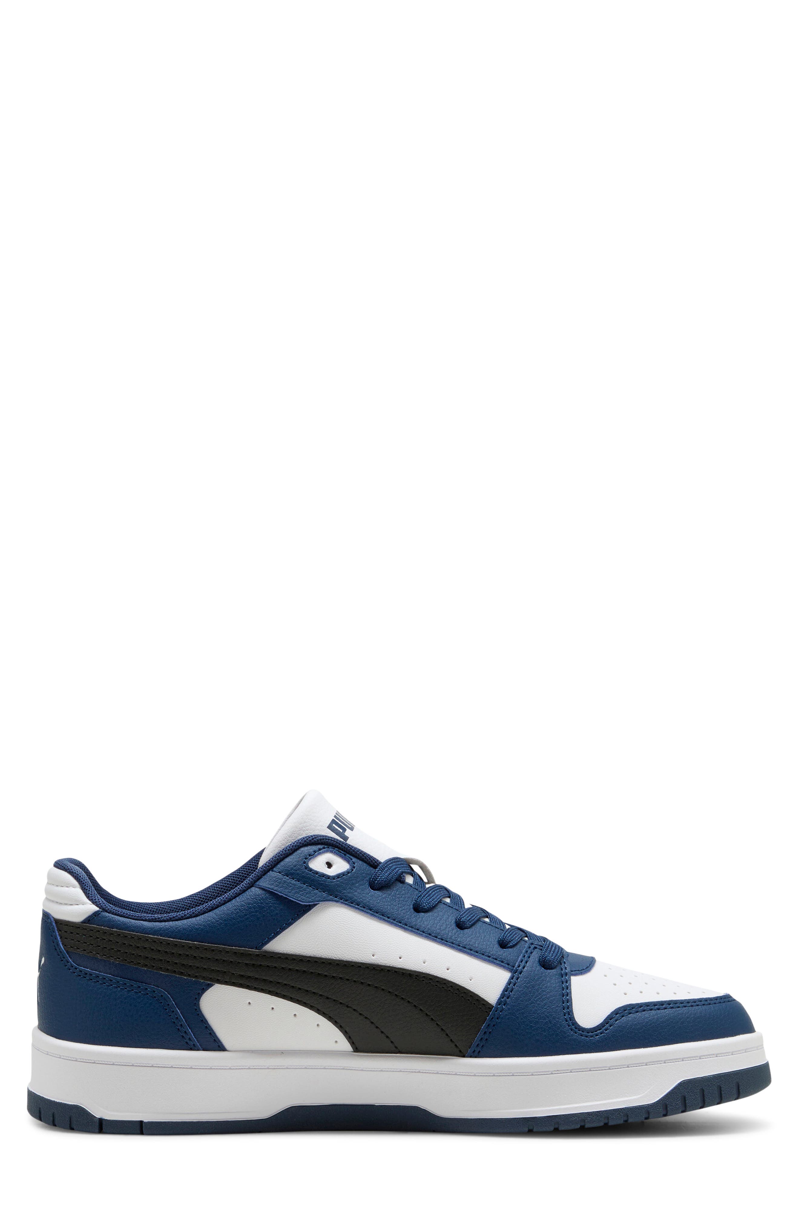 Rebound Slam Low Top Sneaker, Alternate, color, PERSIAN BLUE/ BLACK/ WHITE