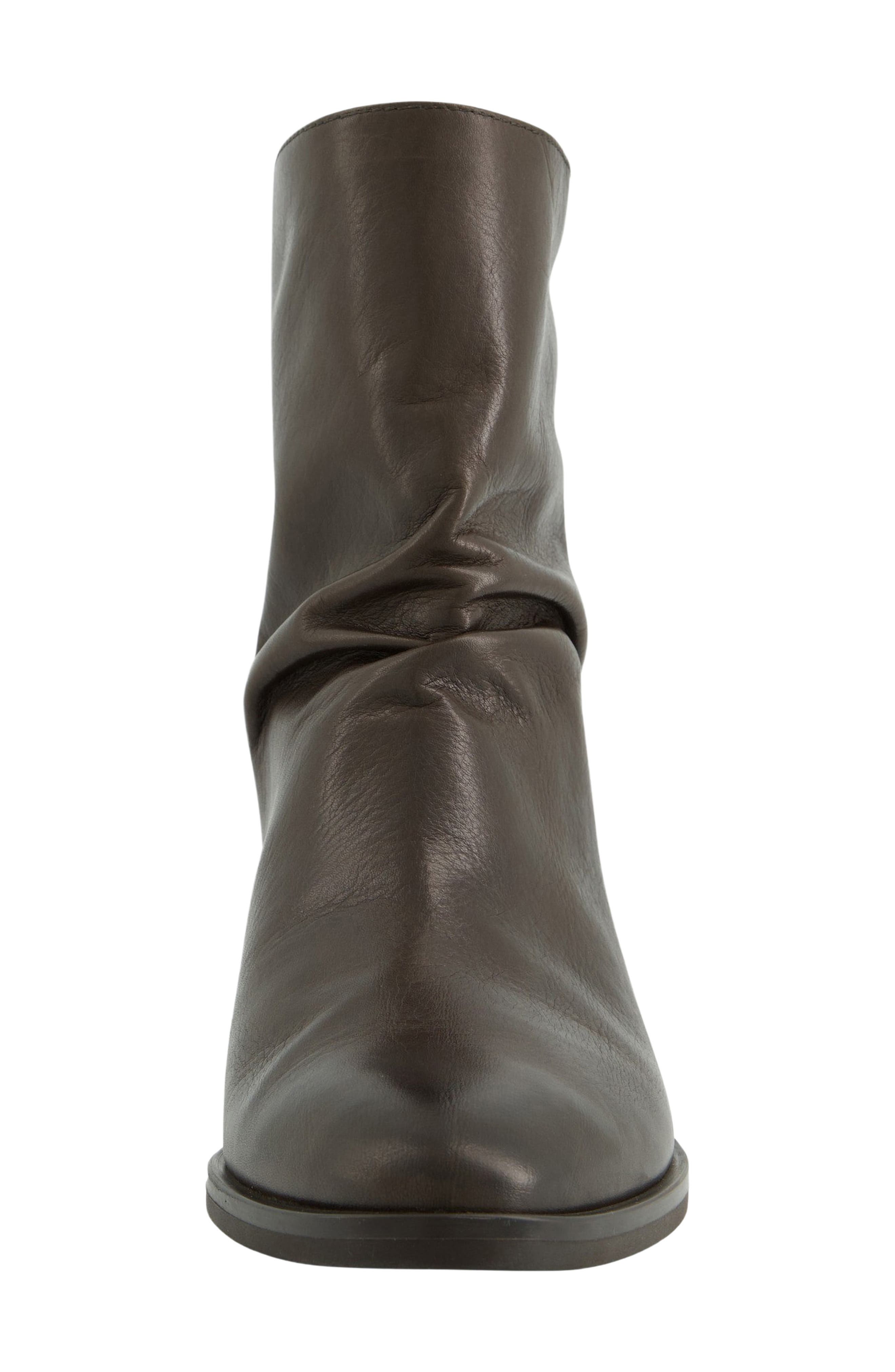 Flair Bootie, Alternate, color, MOCHA SILKY LEATHER