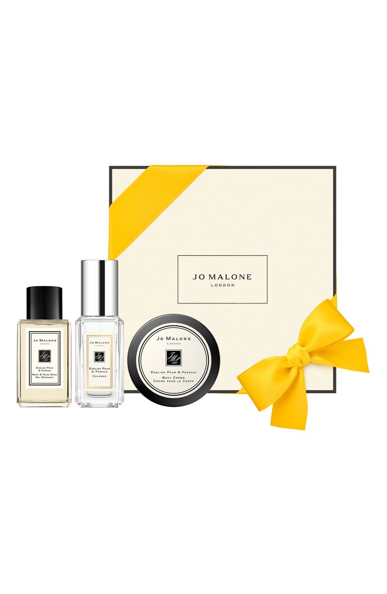 Jo Malone London<sup>™</sup> Limited Edition English Pear & Freesia Discovery Trio, Main, color,